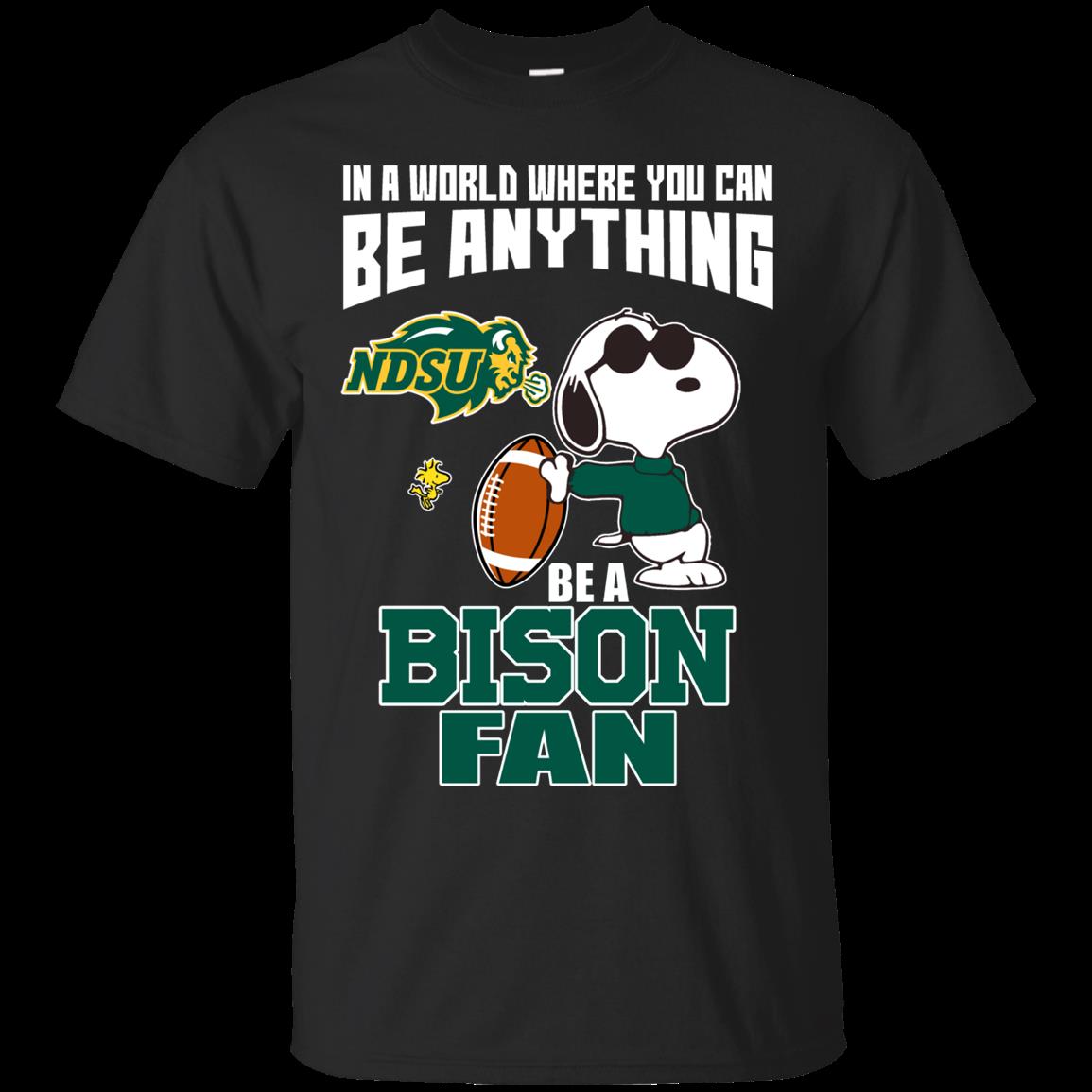North Dakota State Bison Snoopy Shirts Be A Fan North Dakota State Bison Snoopy Shirts Be A Fan