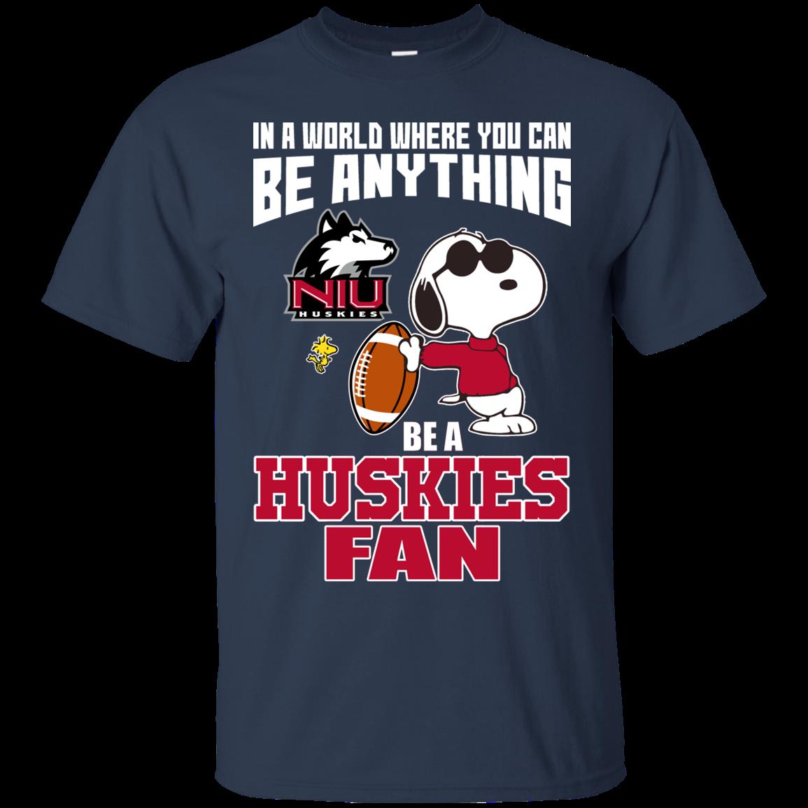 Northern Illinois Huskies Snoopy Shirts Be A Fan 1 » Cool Gifts for You - Mfamilygift Northern Illinois Huskies Snoopy Shirts Be A Fan 1