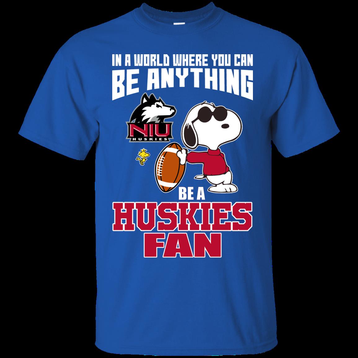 Northern Illinois Huskies Snoopy Shirts Be A Fan 3 » Cool Gifts for You - Mfamilygift Northern Illinois Huskies Snoopy Shirts Be A Fan 3