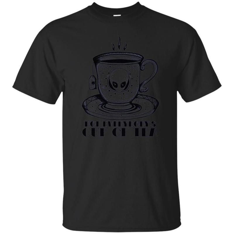 Not Everyone’s Cup Of Tea Traditional Tattoo Alien T-shirt