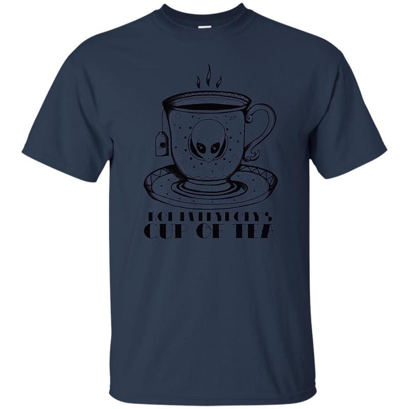 Not Everyone’s Cup Of Tea Traditional Tattoo Alien T-shirt 1 » Cool Gifts for You - Mfamilygift Not Everyone’s Cup Of Tea Traditional Tattoo Alien T-shirt 1