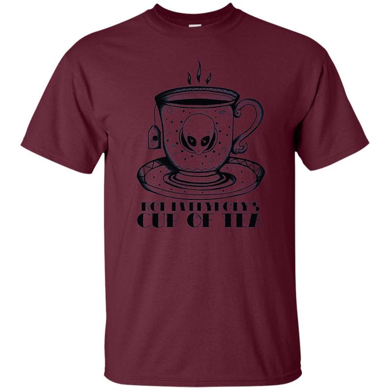 Not Everyone’s Cup Of Tea Traditional Tattoo Alien T-shirt 2 » Cool Gifts for You - Mfamilygift Not Everyone’s Cup Of Tea Traditional Tattoo Alien T-shirt 2