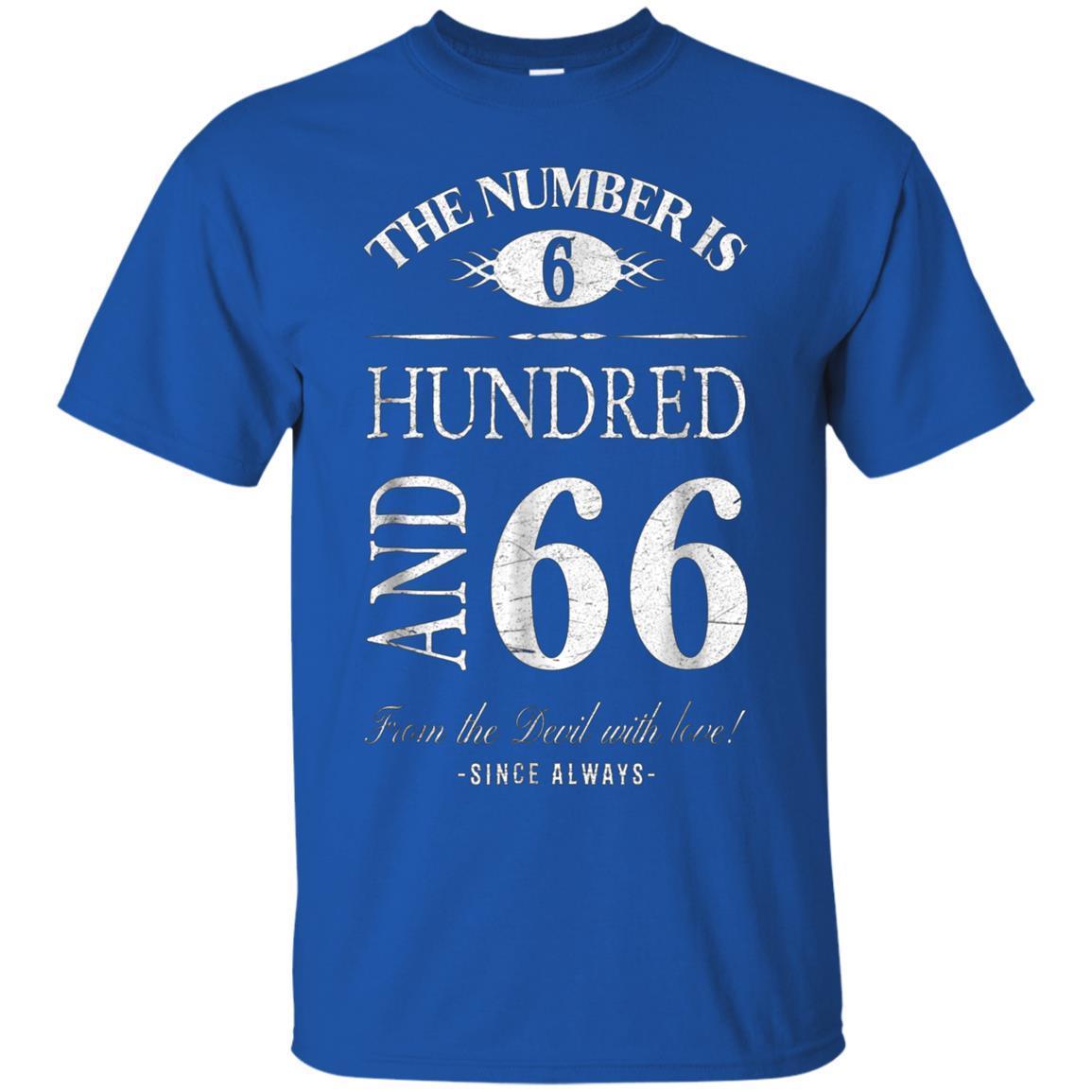 Number 666 T Shirt Rock Clothing 3 » Cool Gifts for You - Mfamilygift Number 666 T Shirt Rock Clothing 3
