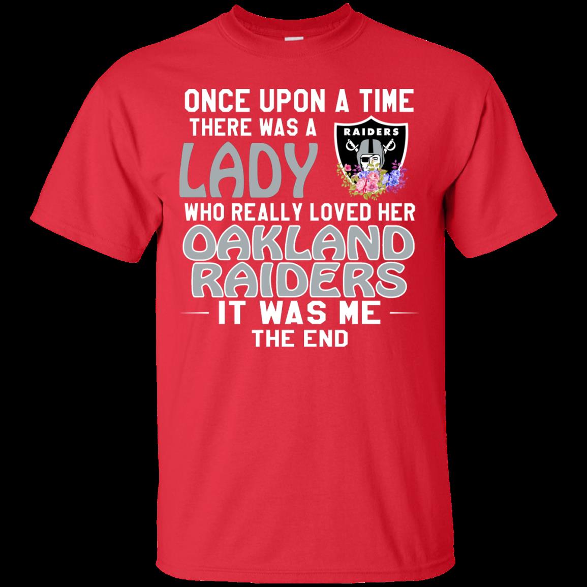 Oakland Raiders Lady Funny Shirts Once Upon A Time 2 » Cool Gifts for You - Mfamilygift Oakland Raiders Lady Funny Shirts Once Upon A Time 2