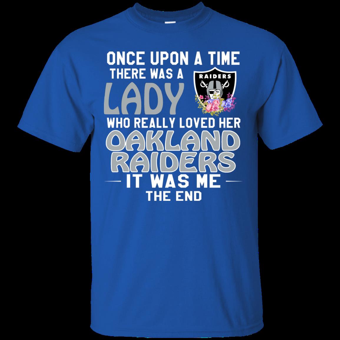 Oakland Raiders Lady Funny Shirts Once Upon A Time 3 » Cool Gifts for You - Mfamilygift Oakland Raiders Lady Funny Shirts Once Upon A Time 3