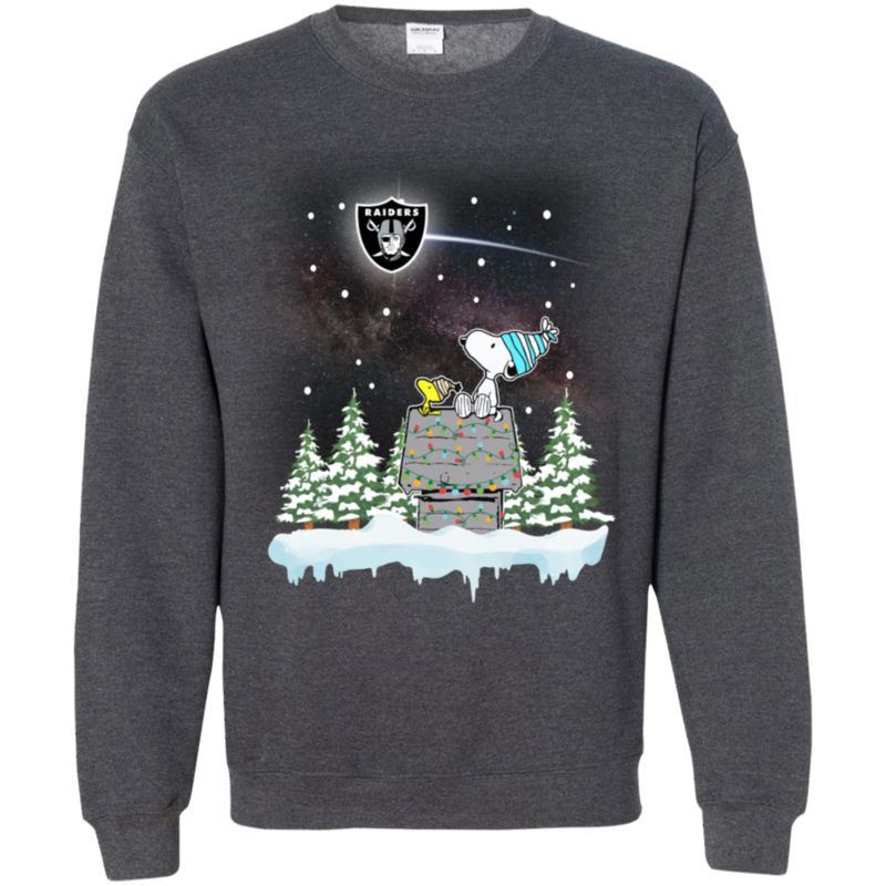 Oakland Raiders Ugly Christmas Sweater Snoopy Woodstock 2 » Cool Gifts for You - Mfamilygift Oakland Raiders Ugly Christmas Sweater Snoopy Woodstock 2