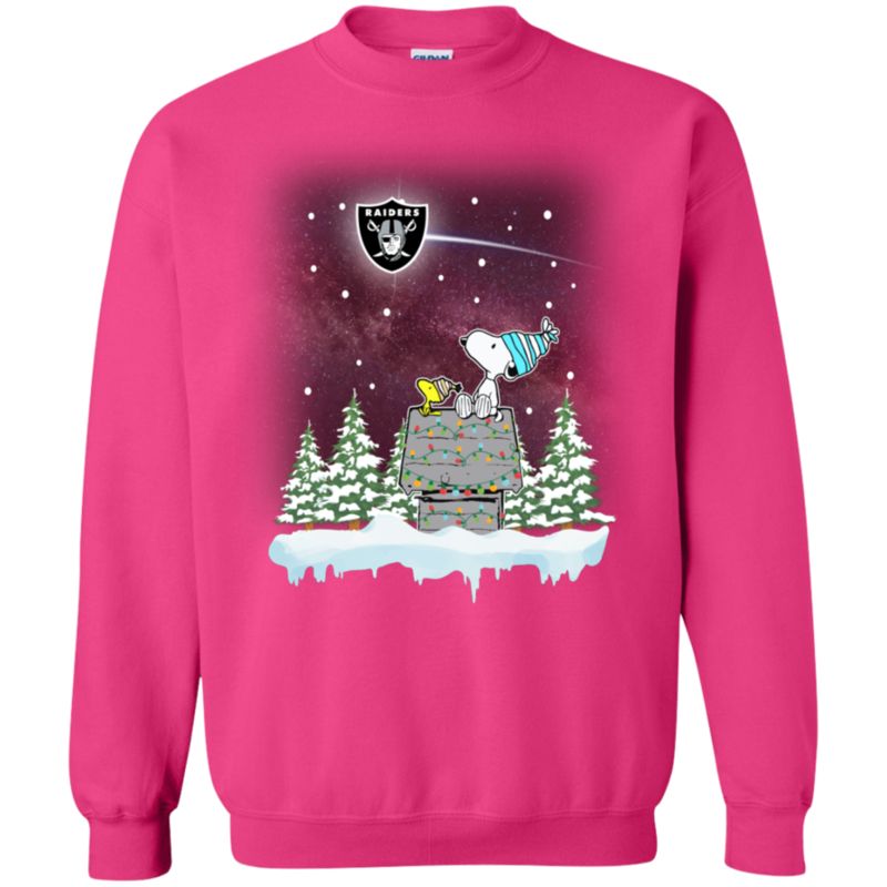 Oakland Raiders Ugly Christmas Sweater Snoopy Woodstock 3 » Cool Gifts for You - Mfamilygift Oakland Raiders Ugly Christmas Sweater Snoopy Woodstock 3