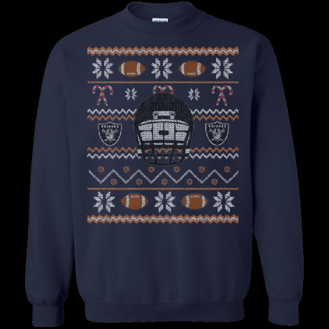 Oakland Raiders Ugly Christmas Sweaters 3 » Cool Gifts for You - Mfamilygift Oakland Raiders Ugly Christmas Sweaters 3