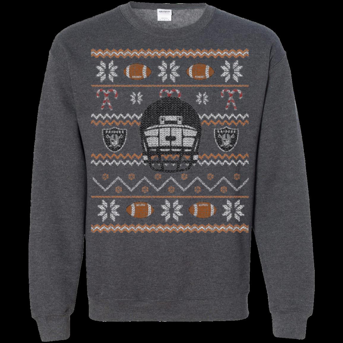 Oakland Raiders Ugly Christmas Sweaters 4 » Cool Gifts for You - Mfamilygift Oakland Raiders Ugly Christmas Sweaters 4