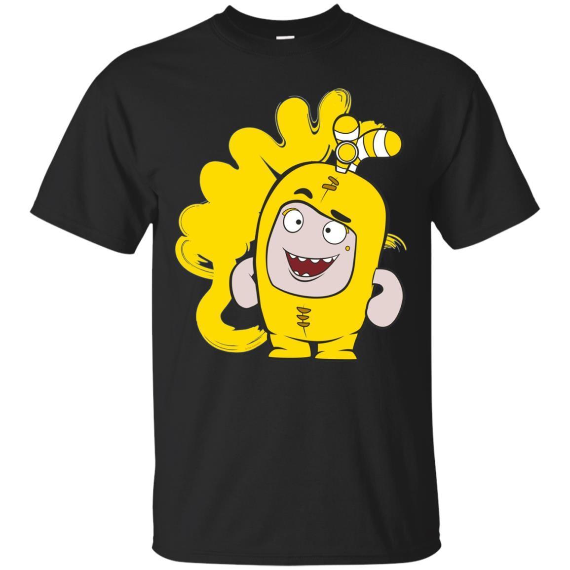 Oddbods Bubbles Graphic Letter Long Sleeve Tees Yolo Tops