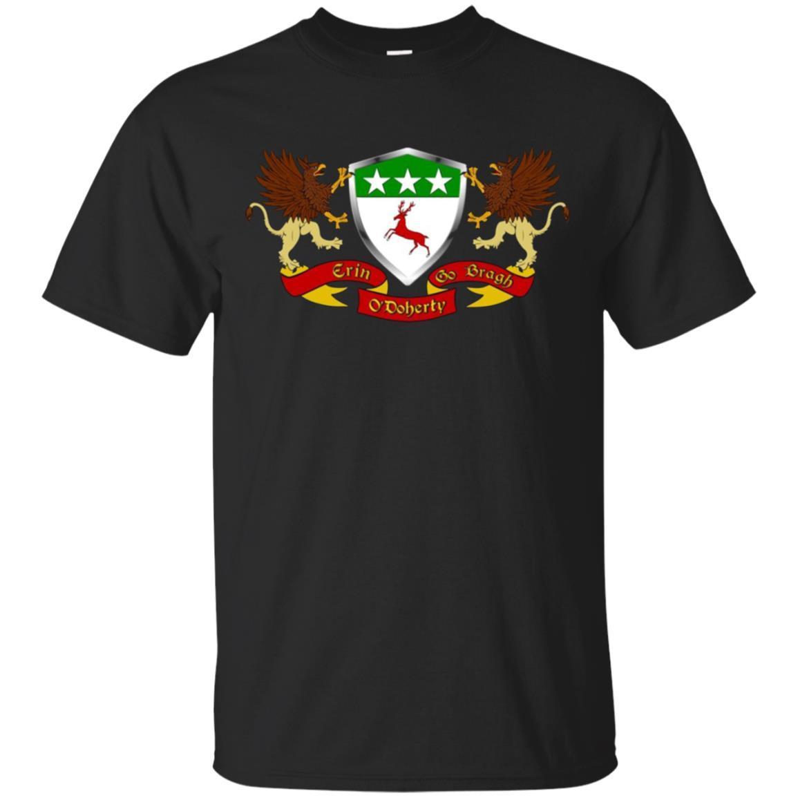 O’doherty (doherty) Irish Coat Of Arms Long Sleeve T-shirt
