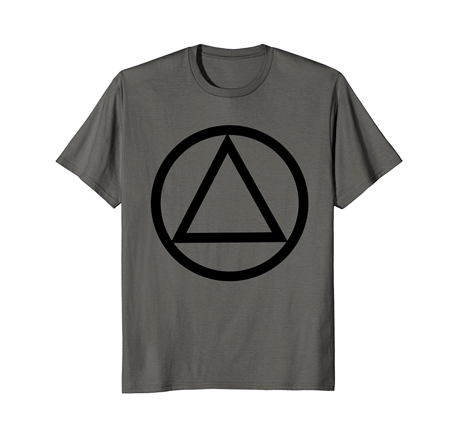AA Sobriety Logo Triangle Symbol Classic Simple Logo T-Shirt AA Sobriety Logo Triangle Symbol Classic Simple Logo T-Shirt