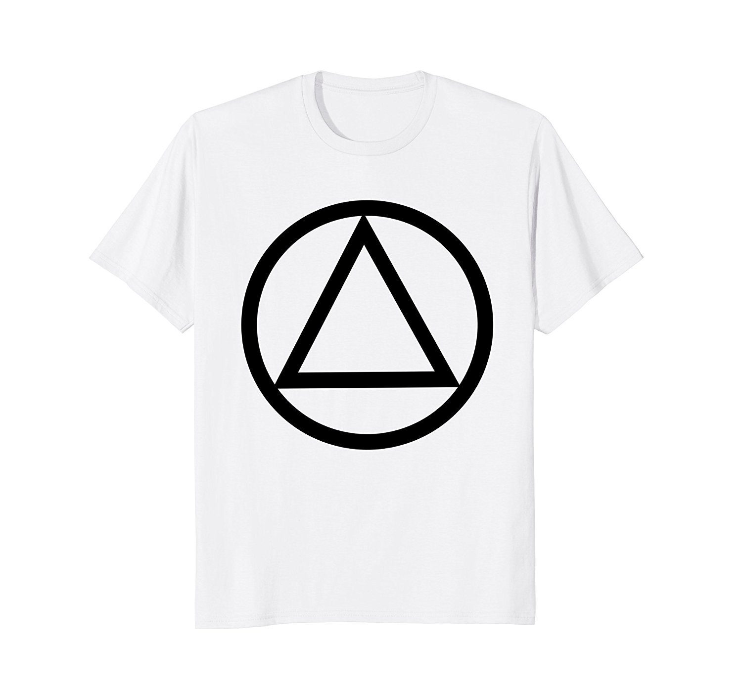 AA Sobriety Logo Triangle Symbol Classic Simple Logo T-Shirt 1 » Cool Gifts for You - Mfamilygift AA Sobriety Logo Triangle Symbol Classic Simple Logo T-Shirt 1
