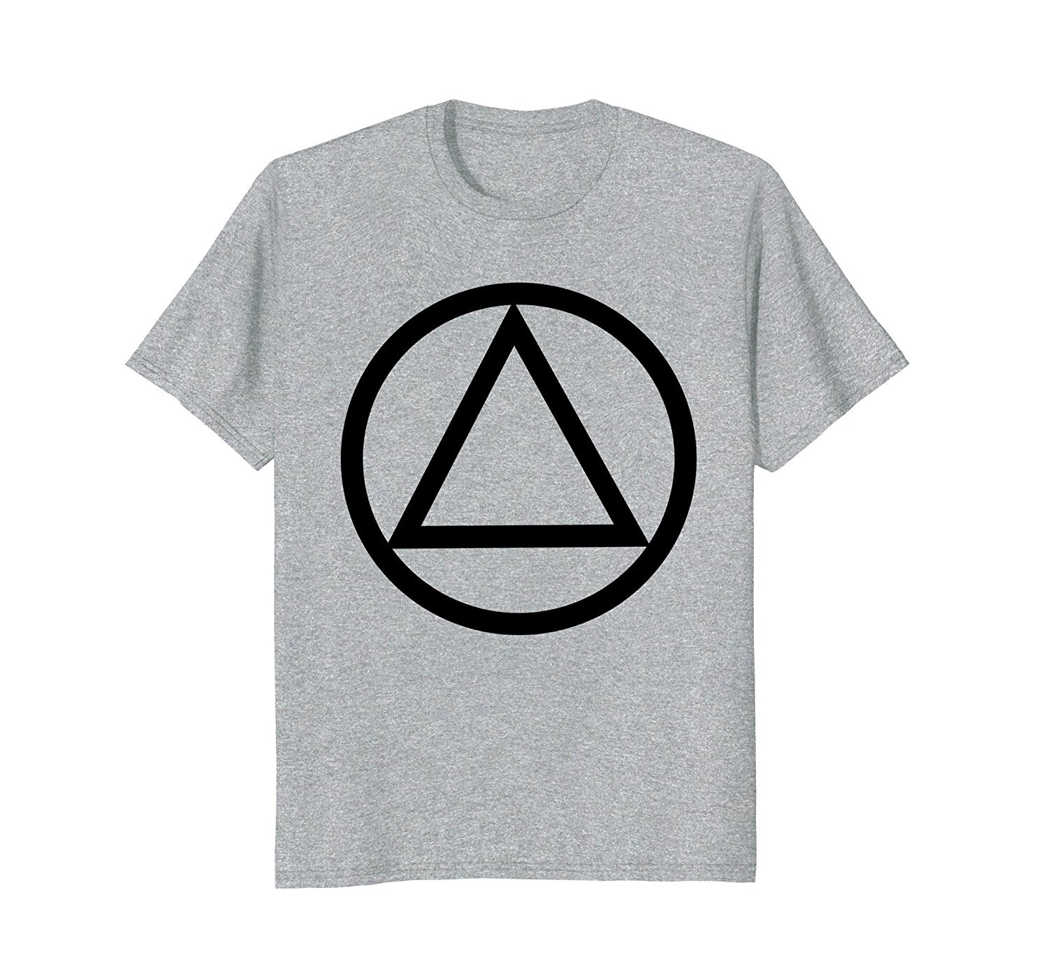 AA Sobriety Logo Triangle Symbol Classic Simple Logo T-Shirt 2 » Cool Gifts for You - Mfamilygift AA Sobriety Logo Triangle Symbol Classic Simple Logo T-Shirt 2