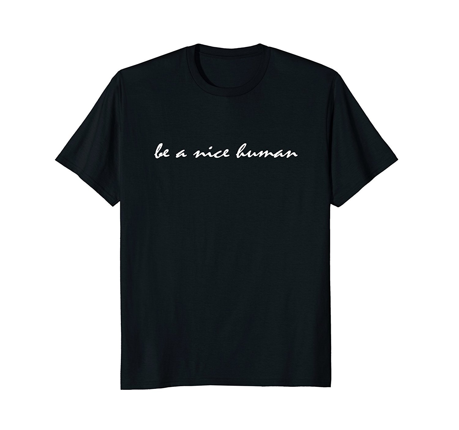 Be A Nice Human – Minimalist Style Human Kindness Shirt