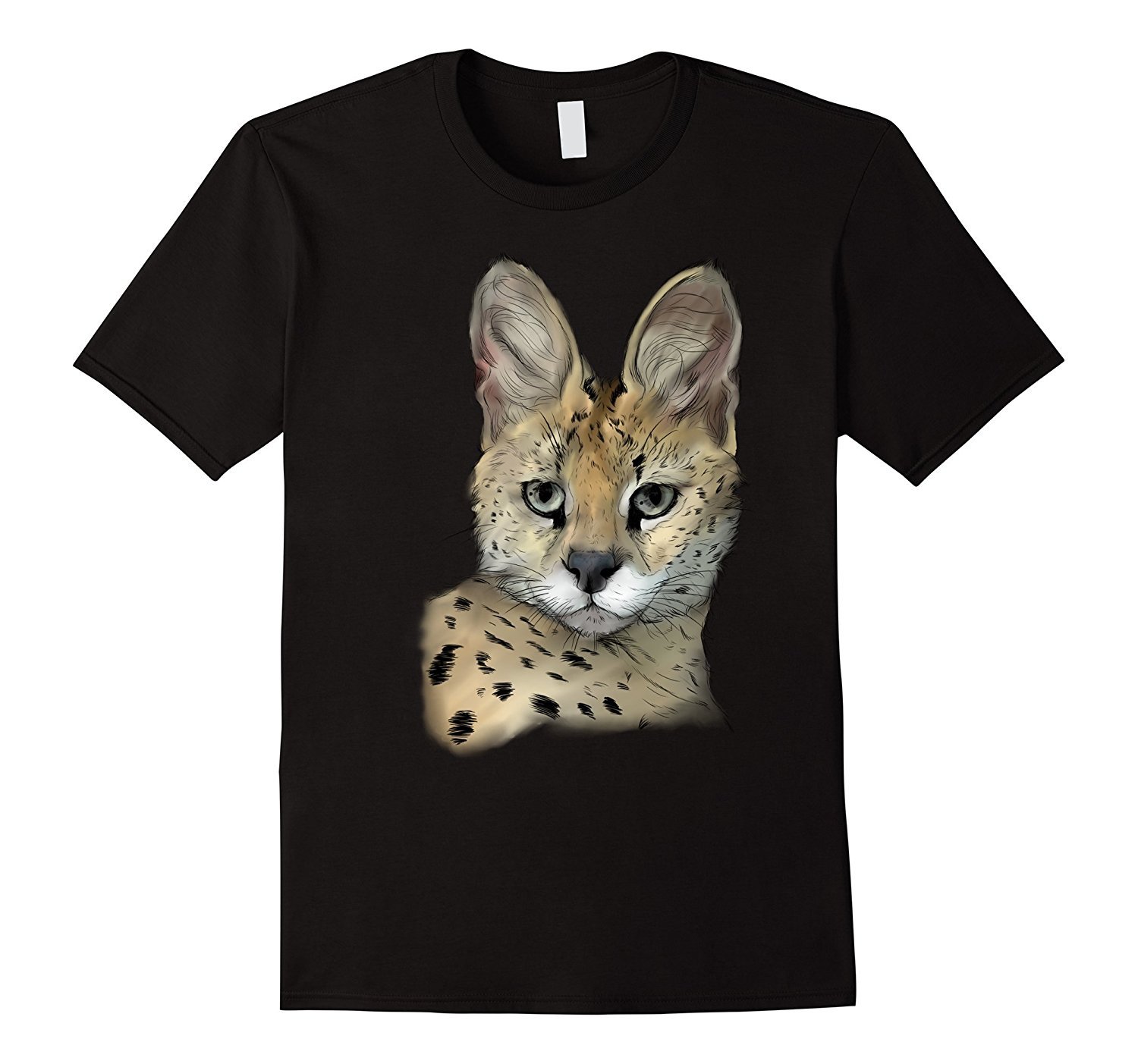 Ginger Serval Rescued from a Backyard Breeder Premium Tshirt
