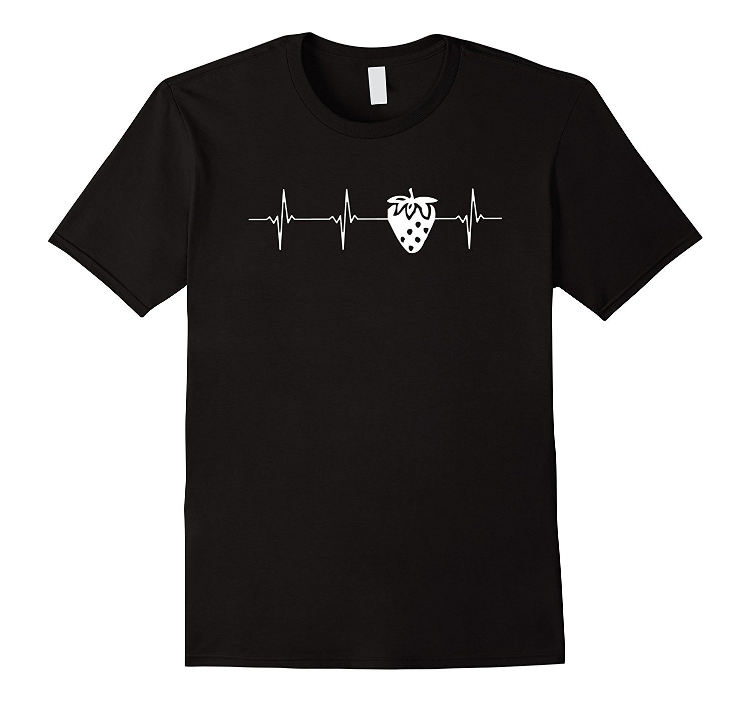 Heartbeat Strawberry Shirt Fruit Shirt