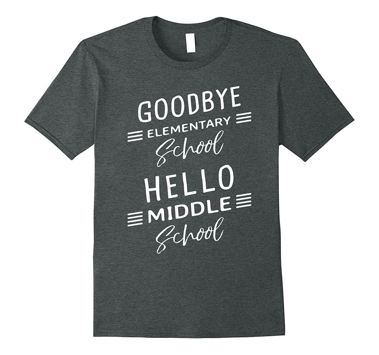 Hello Middle School – Graduation Elementary School T-Shirt 3 » Cool Gifts for You - Mfamilygift Hello Middle School – Graduation Elementary School T-Shirt 3