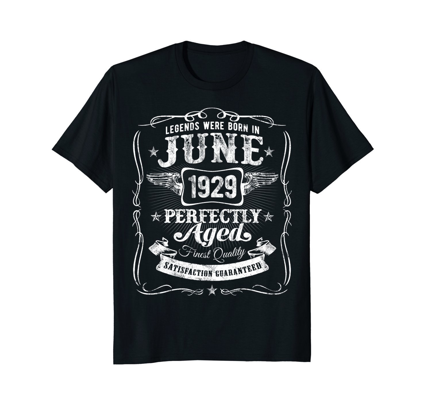 Legends Were Born In June 1929 T-Shirt Vintage 89th Birthday