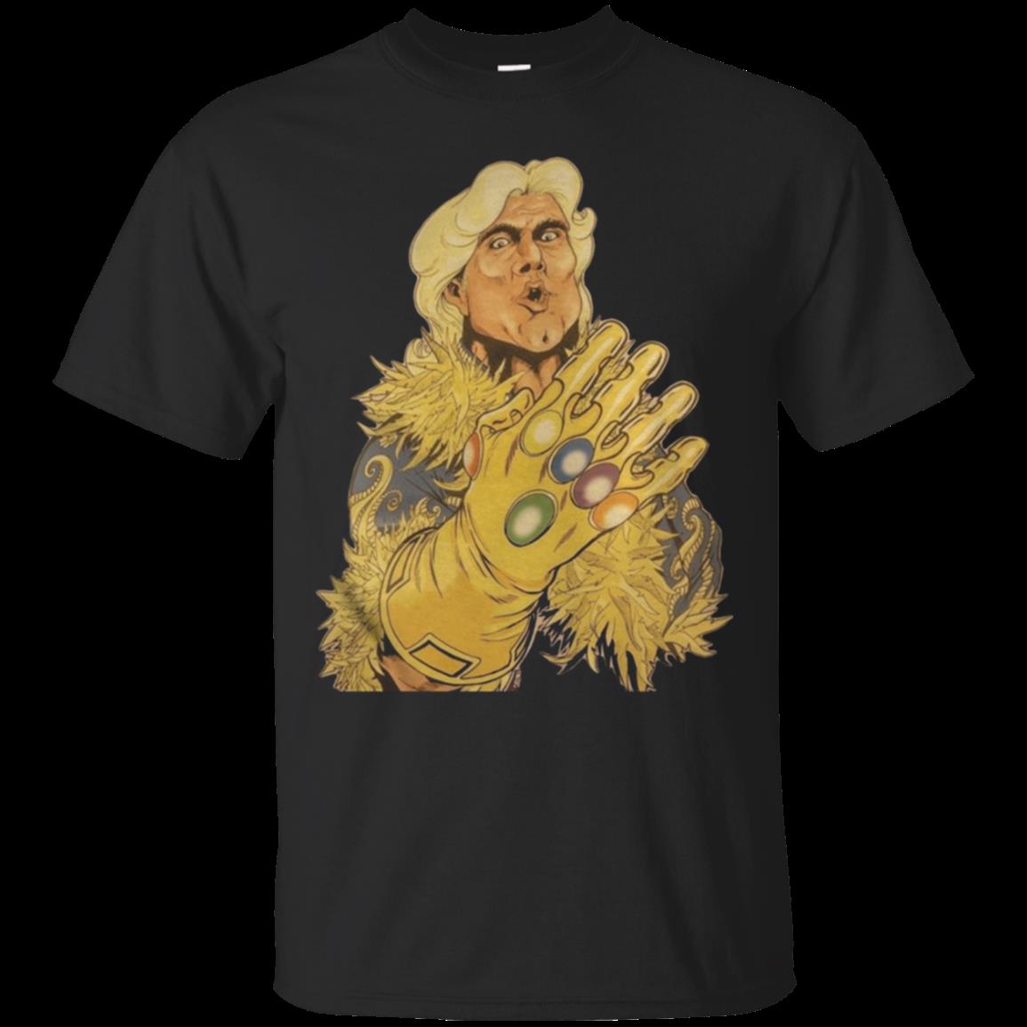 Official Ric Flair Infinity Gauntlet Shirt Cotton Shirt