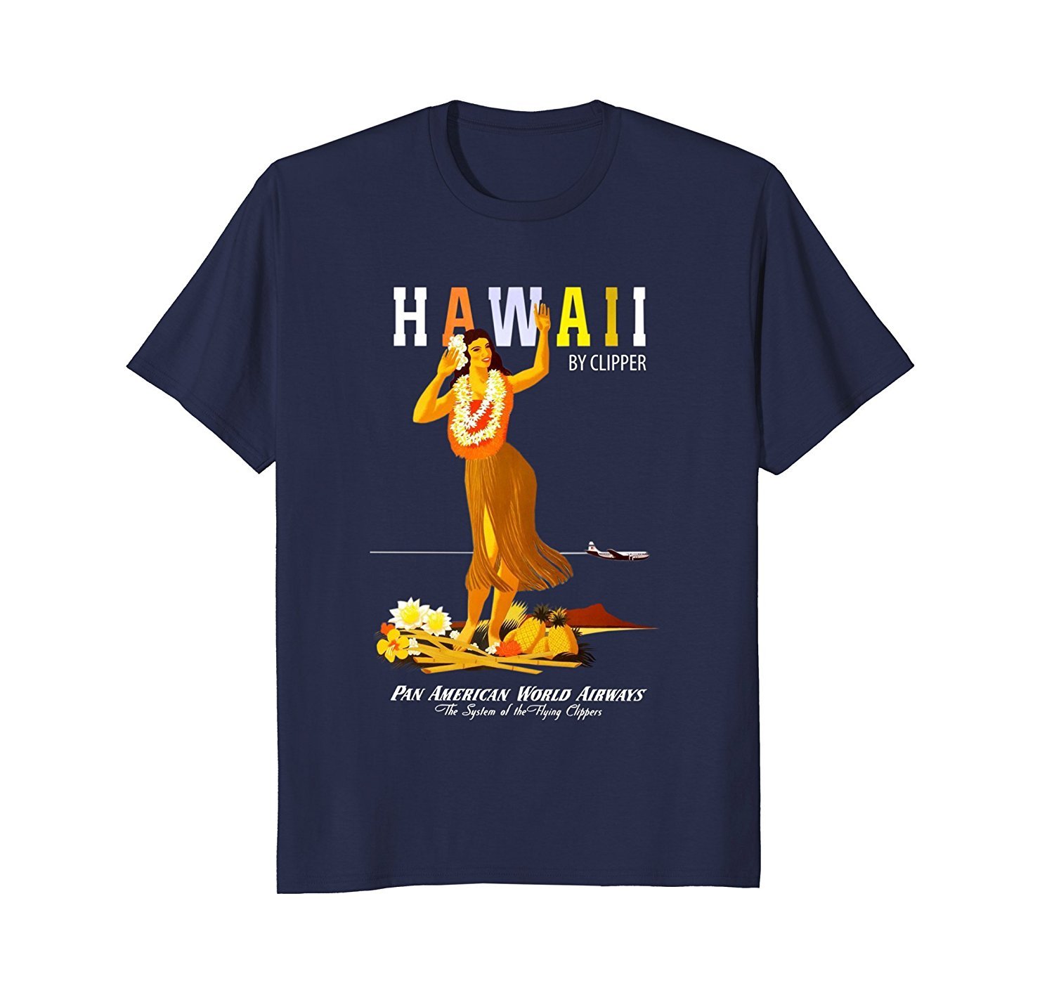 Vintage Hawaii Pan Am Travel T-Shirt