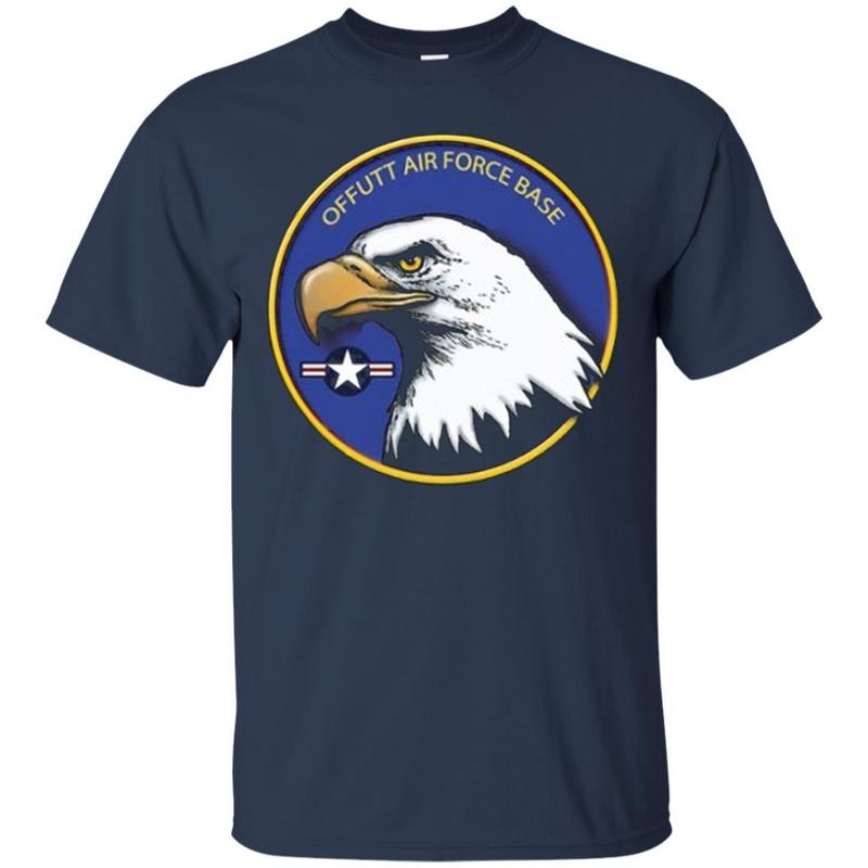 Offutt Air Force Base Eagle Roundel Tee 1 » Cool Gifts for You - Mfamilygift Offutt Air Force Base Eagle Roundel Tee 1
