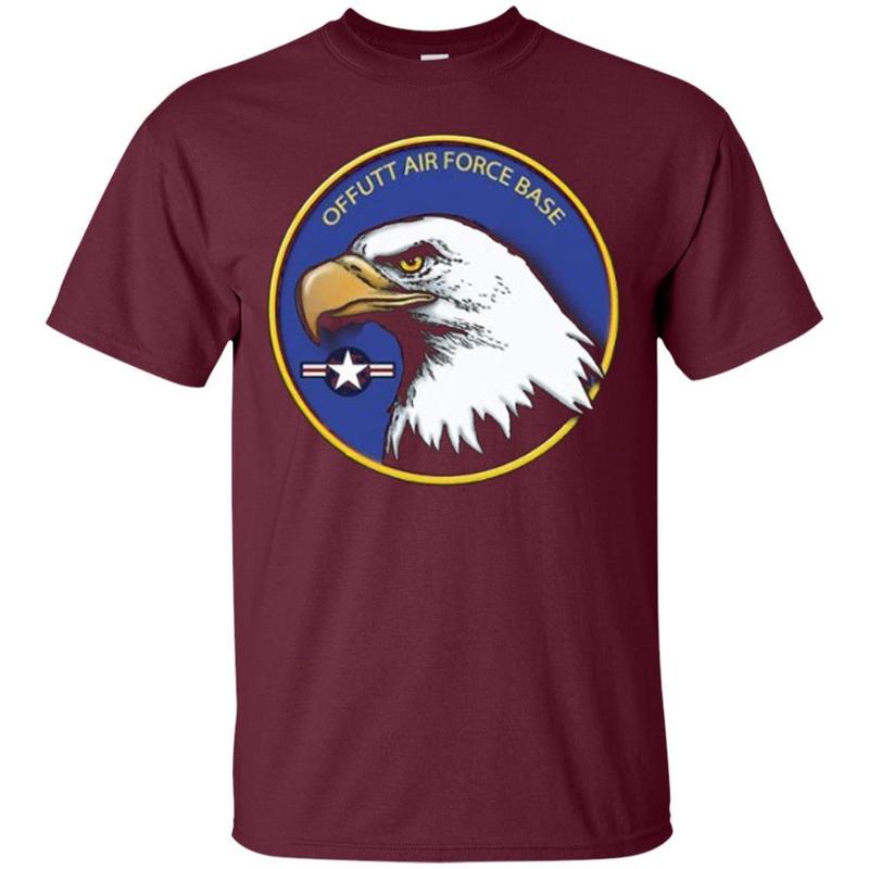 Offutt Air Force Base Eagle Roundel Tee 2 » Cool Gifts for You - Mfamilygift Offutt Air Force Base Eagle Roundel Tee 2