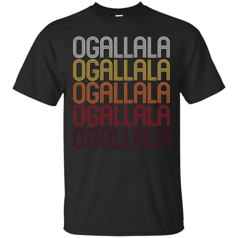 Ogallala, Ne - Vintage Style Nebraska T-shirt