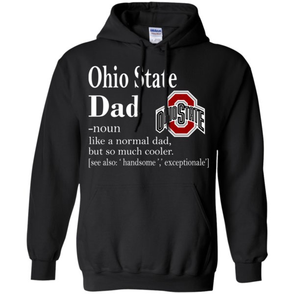 Ohio State Buckeyes Like A Normal Dad But So Much Cooler Shirt Hoodie