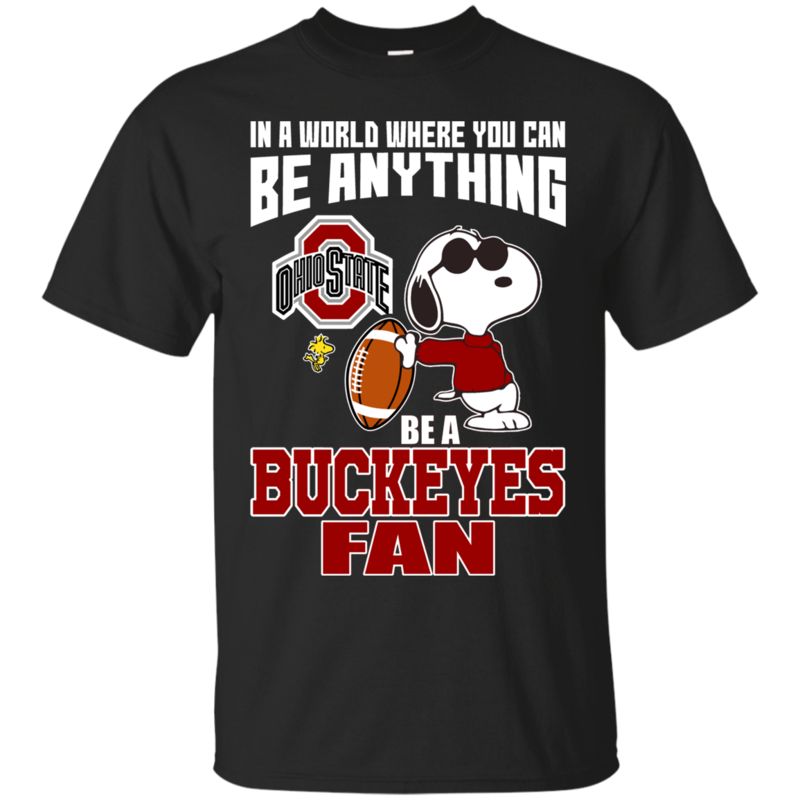 Ohio State Buckeyes Snoopy Shirts Be A Fan