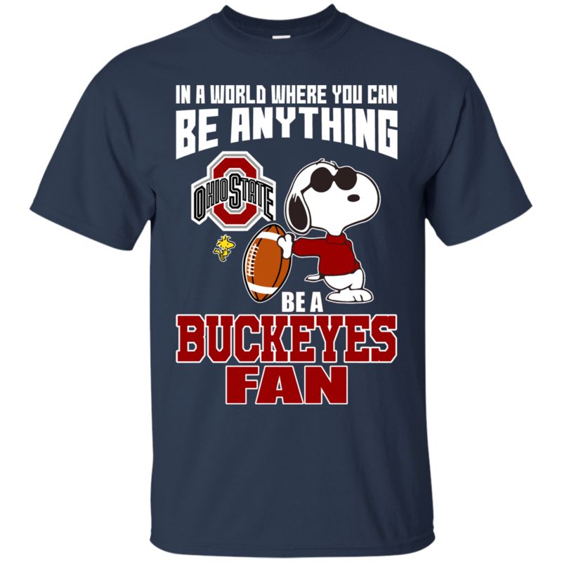Ohio State Buckeyes Snoopy Shirts Be A Fan 1 » Cool Gifts for You - Mfamilygift Ohio State Buckeyes Snoopy Shirts Be A Fan 1