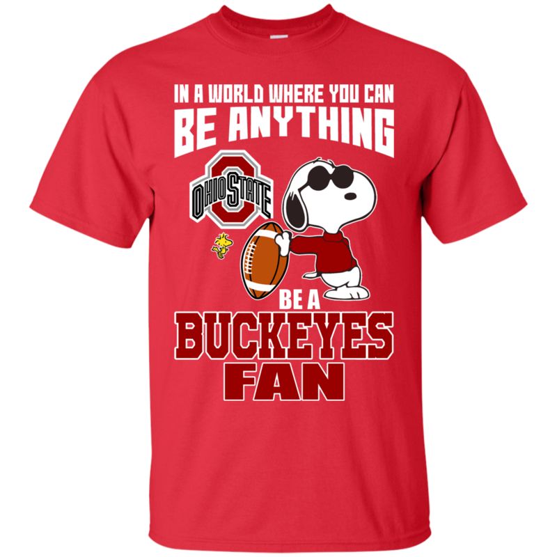 Ohio State Buckeyes Snoopy Shirts Be A Fan 2 » Cool Gifts for You - Mfamilygift Ohio State Buckeyes Snoopy Shirts Be A Fan 2