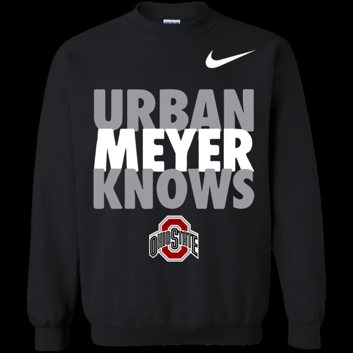 Ohio State Buckeyes Urban Meyer Knows Shirt Sweatshirt