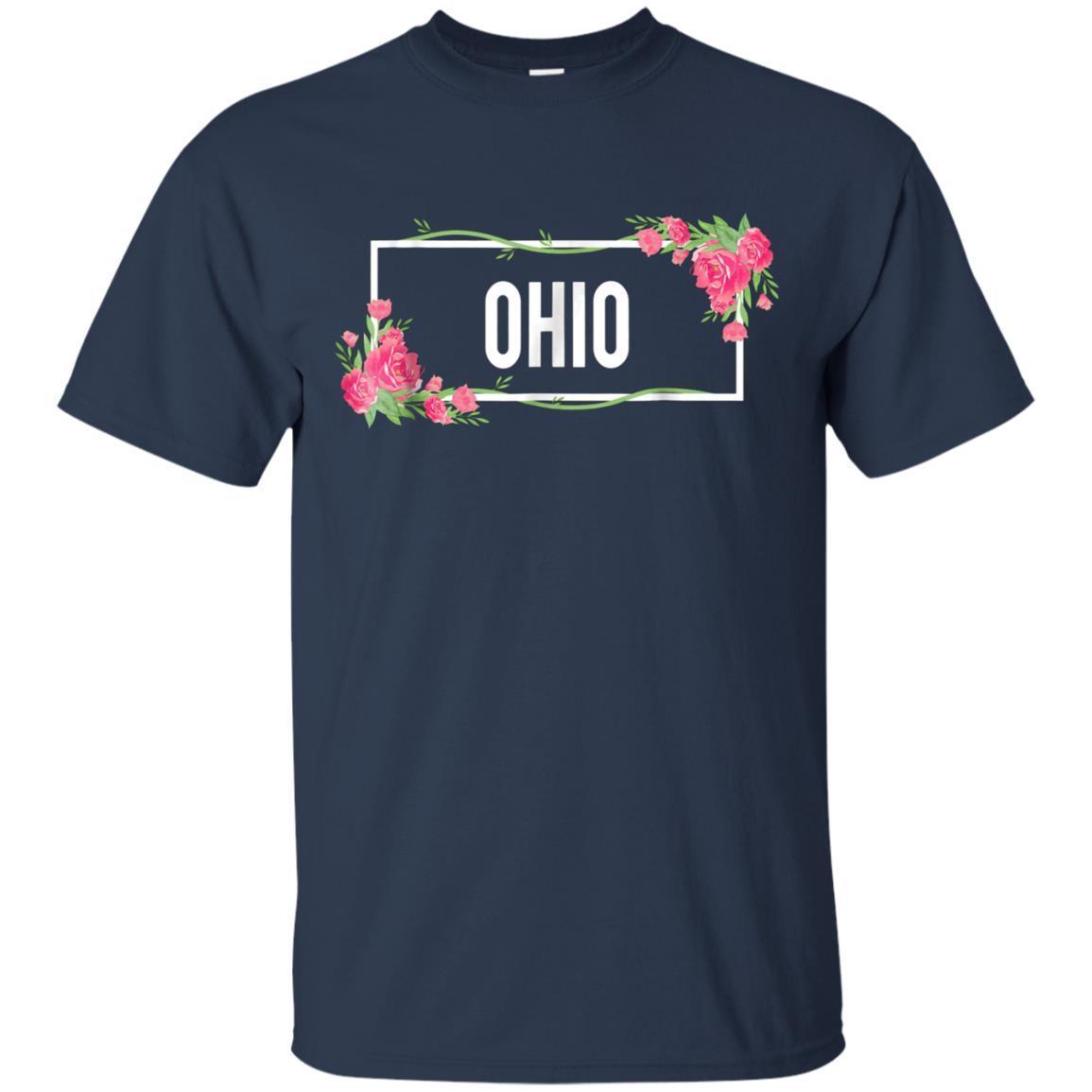Ohio T-shirt Floral Hibiscus Flower 1 » Cool Gifts for You - Mfamilygift Ohio T-shirt Floral Hibiscus Flower 1