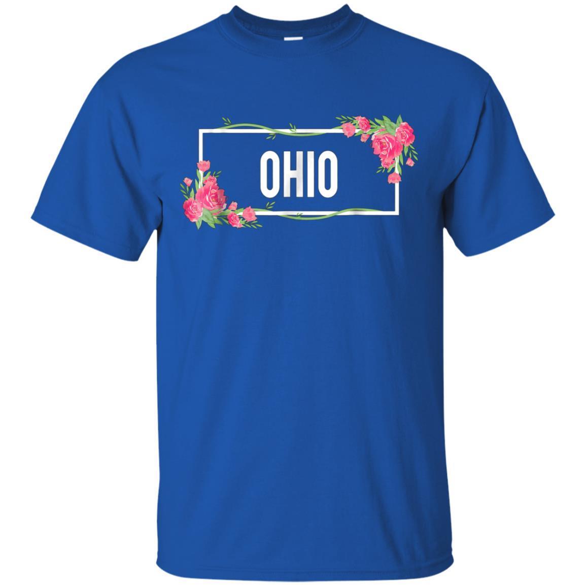 Ohio T-shirt Floral Hibiscus Flower 3 » Cool Gifts for You - Mfamilygift Ohio T-shirt Floral Hibiscus Flower 3
