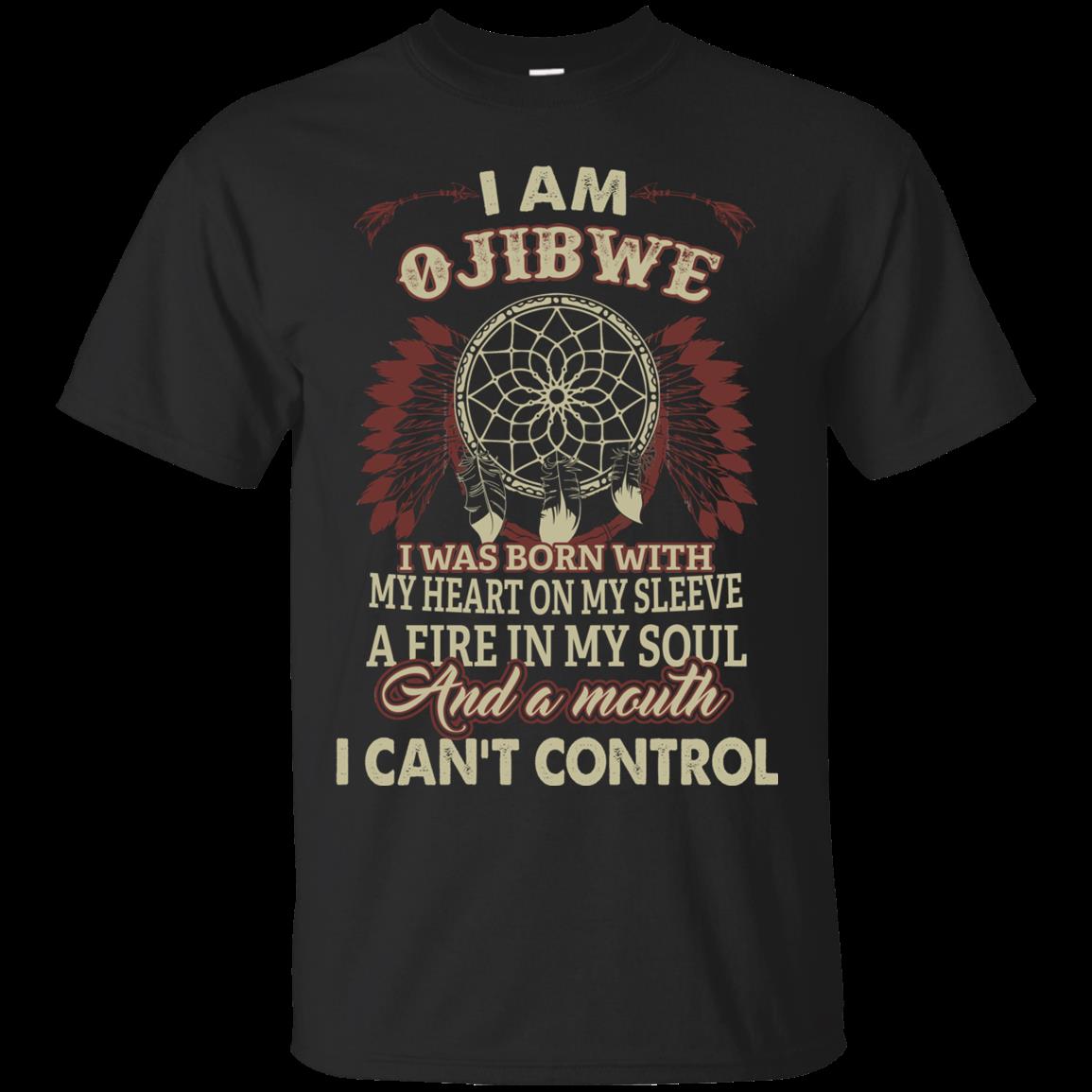 Ojibwe Shirts I Was Born With A Mouth I Can’t Control