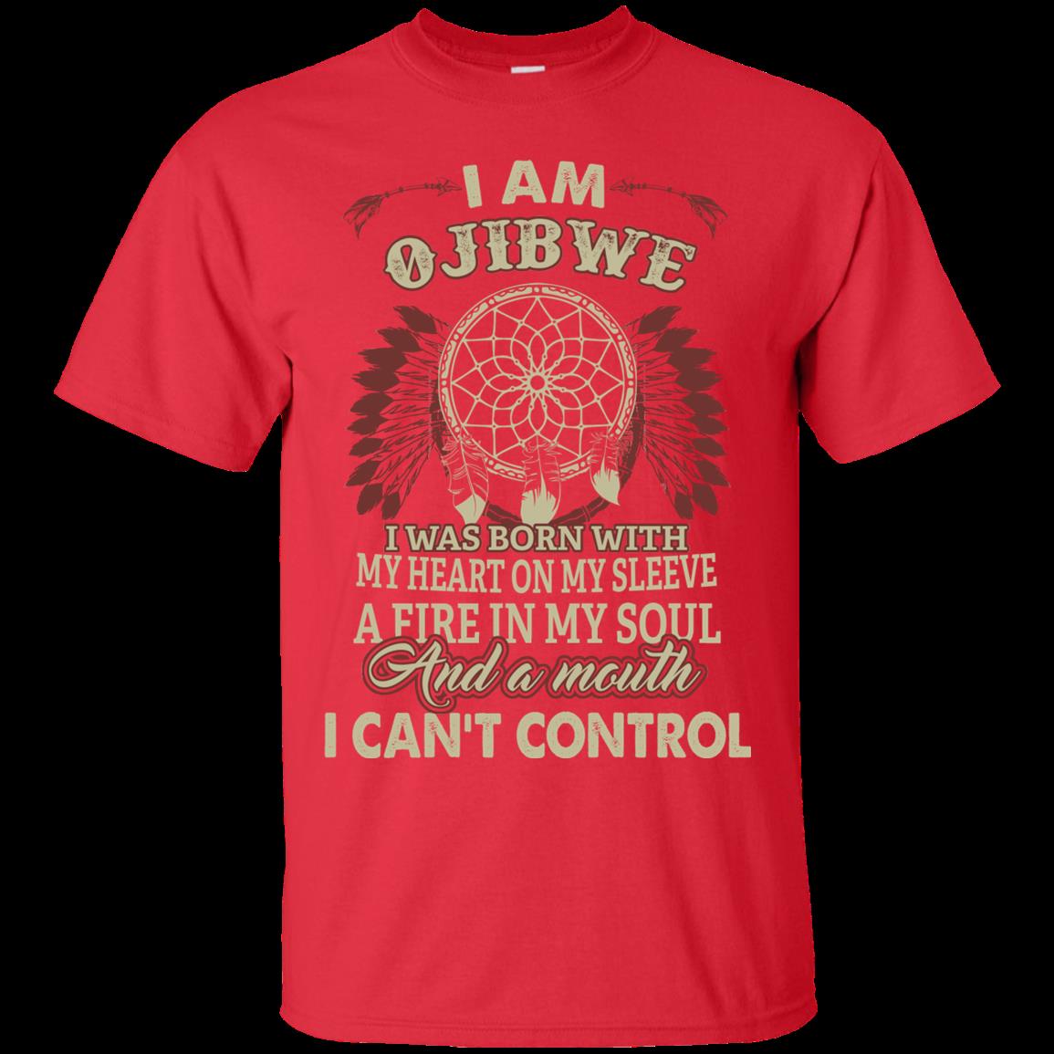 Ojibwe Shirts I Was Born With A Mouth I Can’t Control 2 » Cool Gifts for You - Mfamilygift Ojibwe Shirts I Was Born With A Mouth I Can’t Control 2
