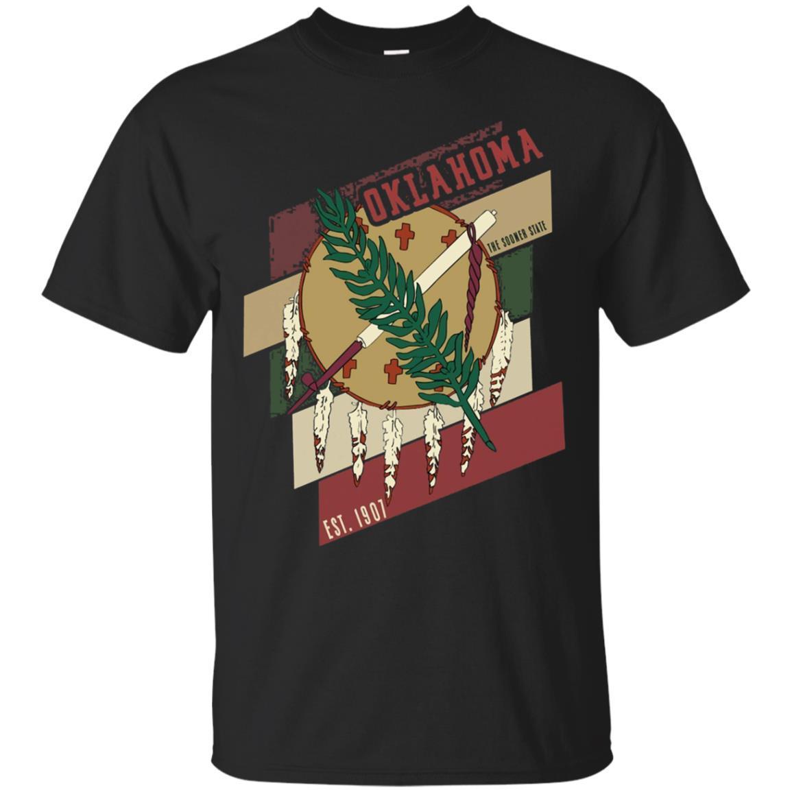 Oklahoma Souvenir Retro State Seal Flag T-shirt Oklahoma Souvenir Retro State Seal Flag T-shirt