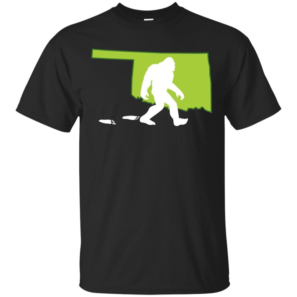 Oklahoma State Bigfoot Hunter T-shirt