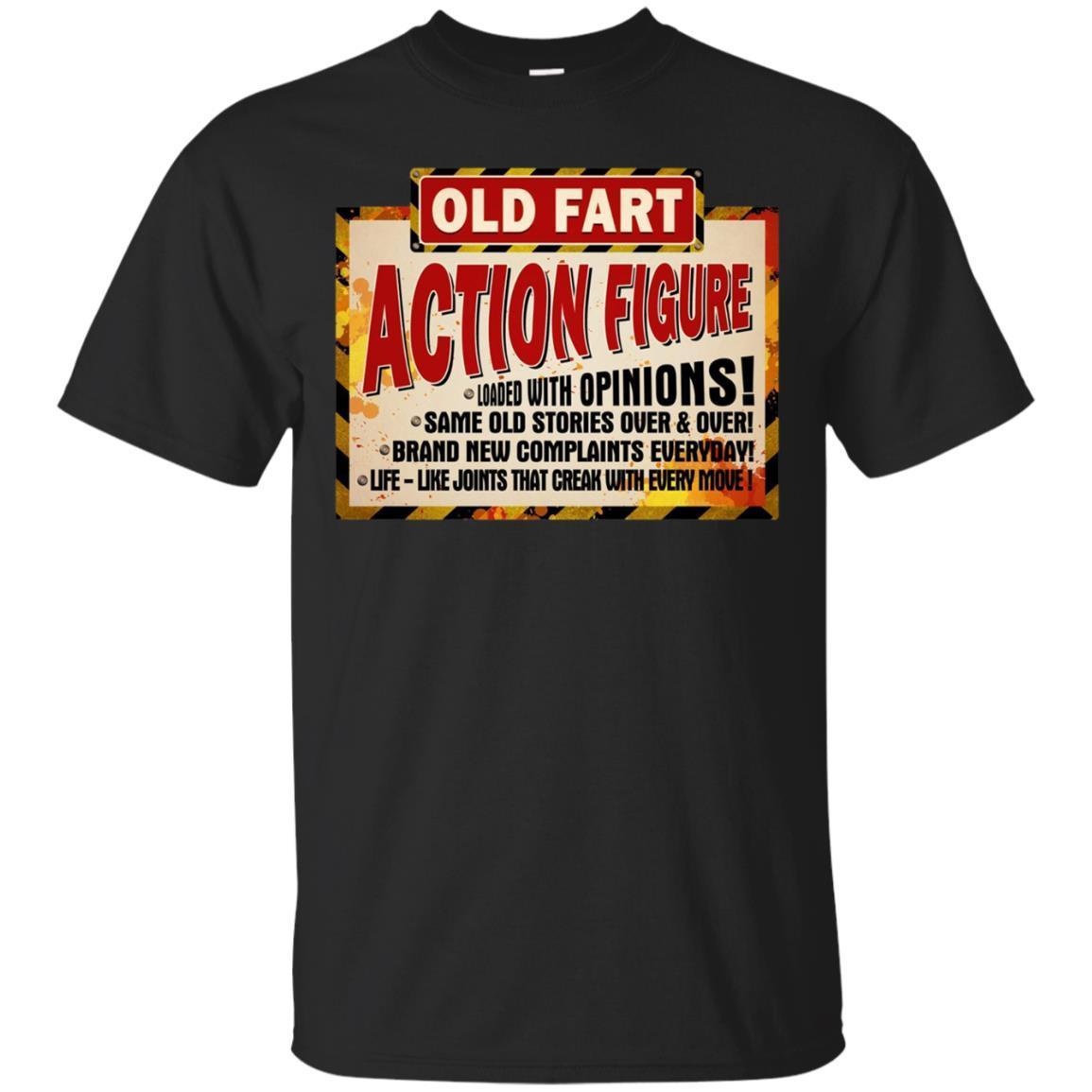 Old Fart Life Sized Action Figure – Funny Birthday T-shirt