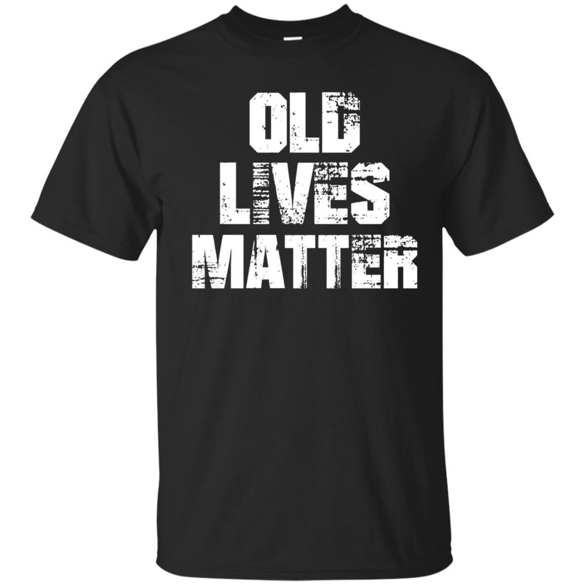 Old Lives Matter T-shirt Men Women Elderly Seniors