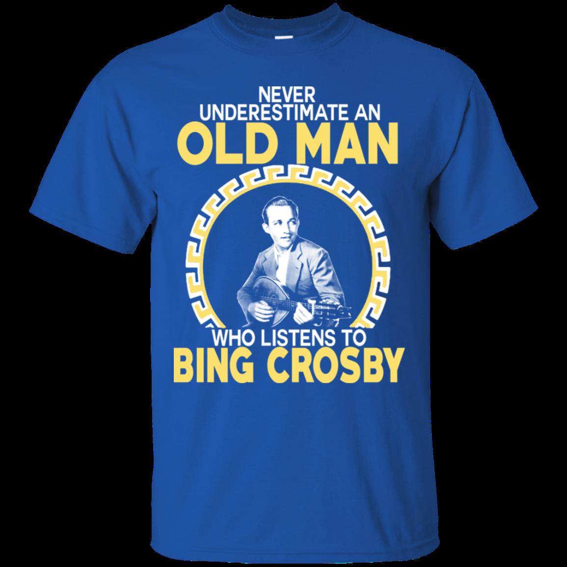Old Man Bing Crosby Never Underestimate An Old Man Listens To Bing Crosby T Shirt Hoodies Sweatshirt 2 » Cool Gifts for You - Mfamilygift Old Man Bing Crosby Never Underestimate An Old Man Listens To Bing Crosby T Shirt Hoodies Sweatshirt 2