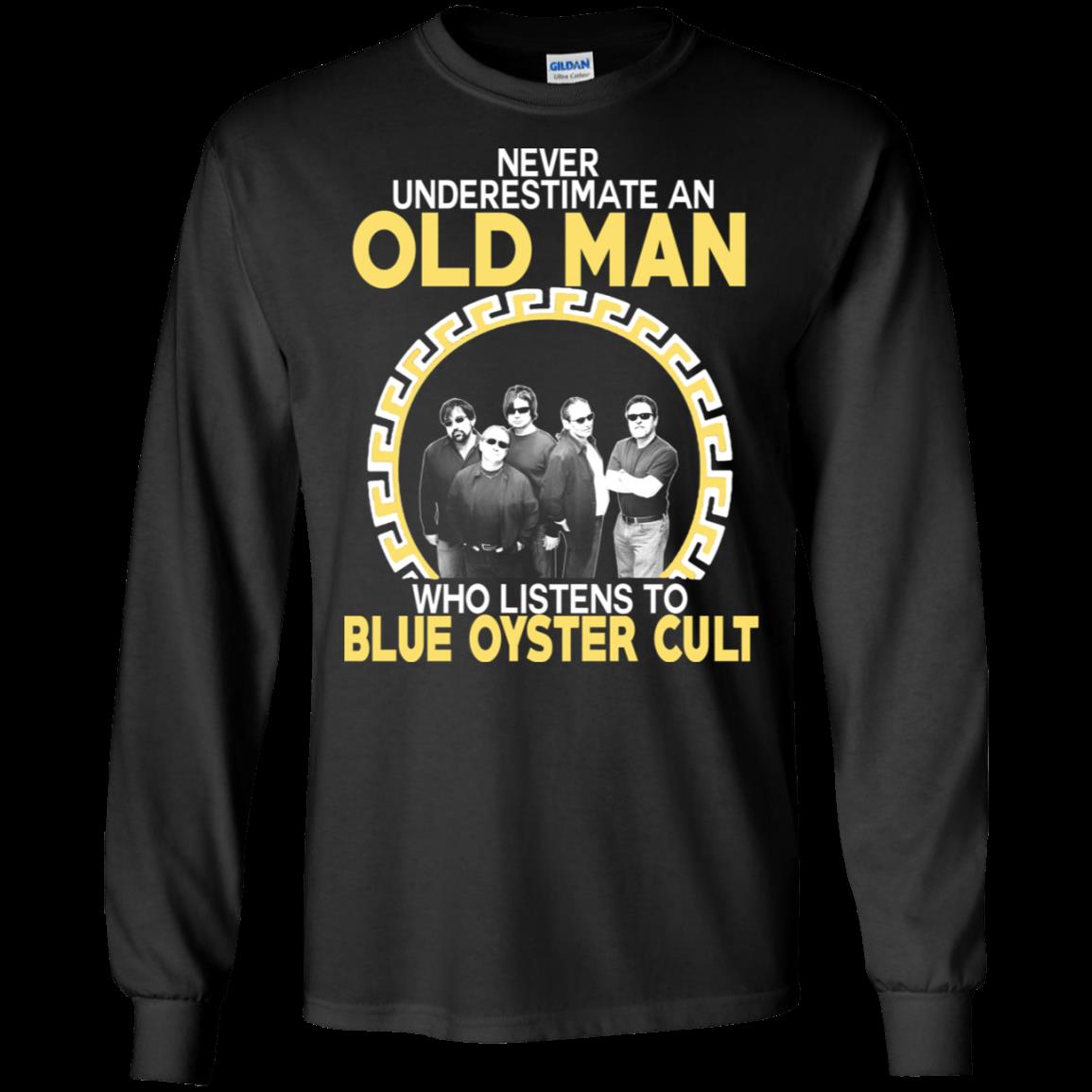 Old Man Blue Oyster Cult Never Underestimate An Old Man Listens To Blue Oyster Cult T Shirt Hoodies Sweatshirt 3 » Cool Gifts for You - Mfamilygift Old Man Blue Oyster Cult Never Underestimate An Old Man Listens To Blue Oyster Cult T Shirt Hoodies Sweatshirt 3