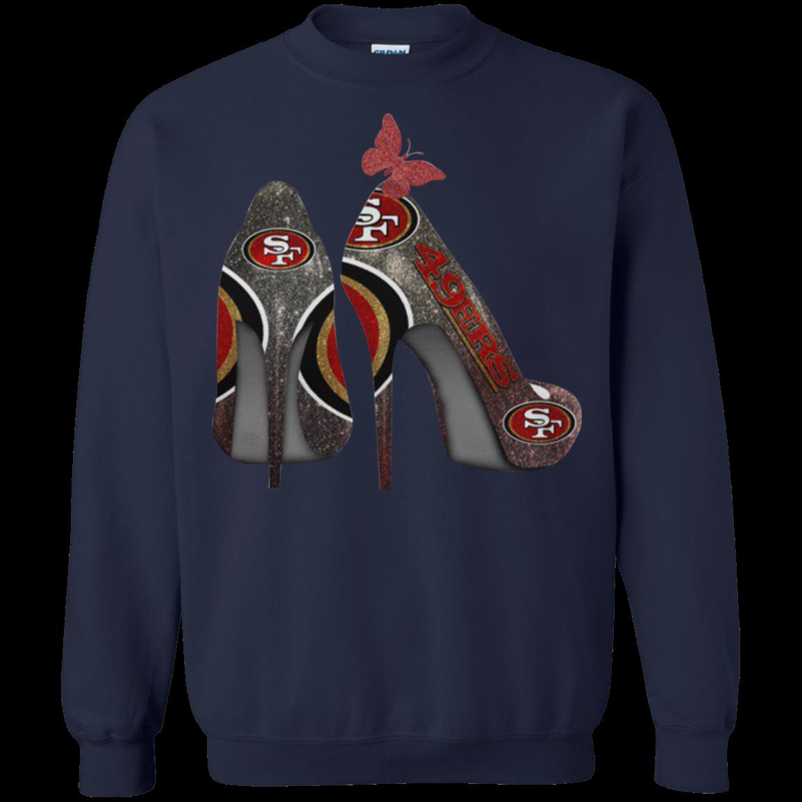 San Francisco 49Ers High Heels Sweatshirt 1 » Cool Gifts for You - Mfamilygift San Francisco 49Ers High Heels Sweatshirt 1