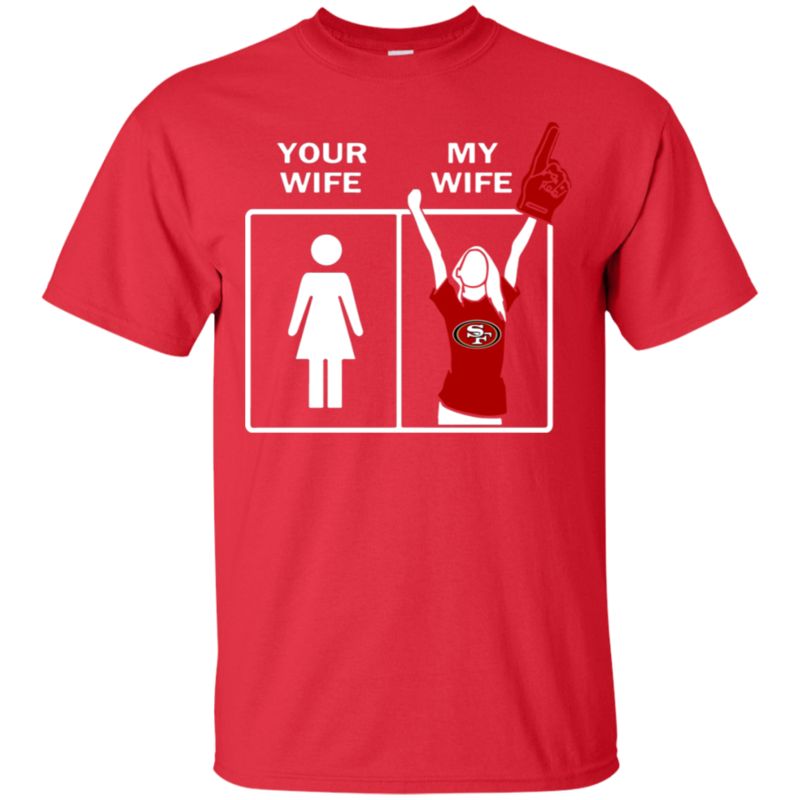 San Francisco 49Ers Wife Husband Shirts Your Wife My Wife 2 » Cool Gifts for You - Mfamilygift San Francisco 49Ers Wife Husband Shirts Your Wife My Wife 2