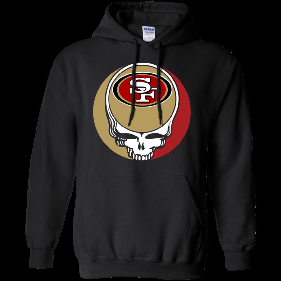 San Francisco 49Ers Your Face Football Fan Supporter Grateful Dead Shirt Hoodie
