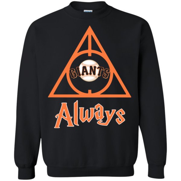 San Francisco Giants Always Harry Potter Deathly Hallows Sweatshirt