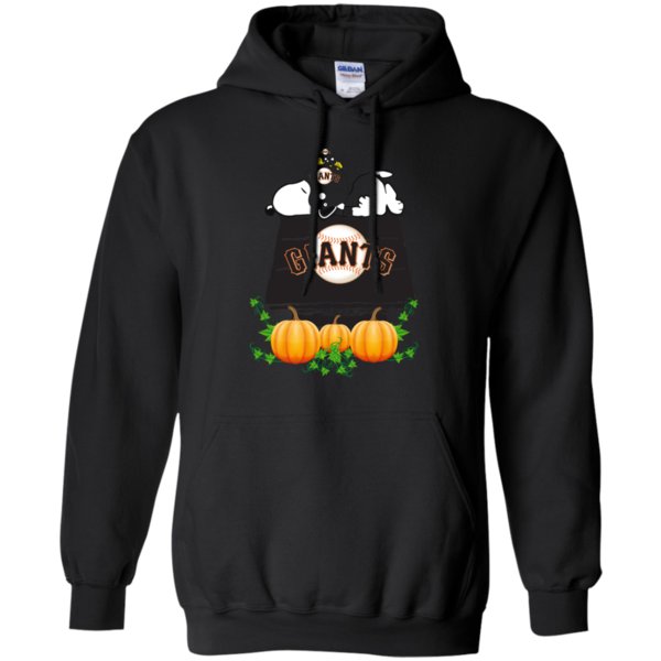 San Francisco Giants Snoopy Pumpkin House Mlb Shirt Hoodie