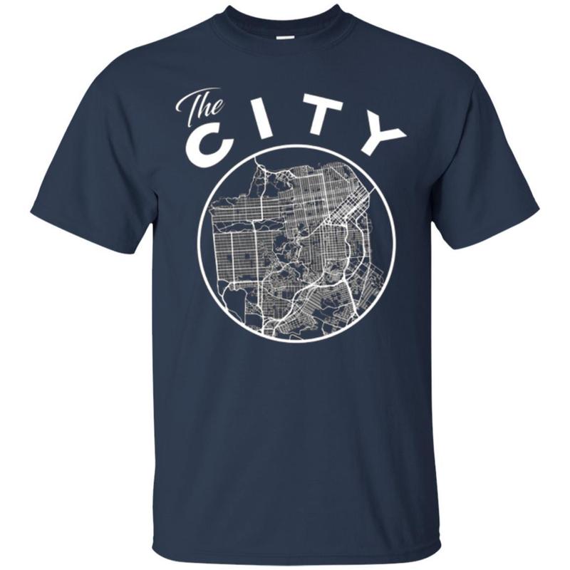 San Francisco Shirt – The City Map