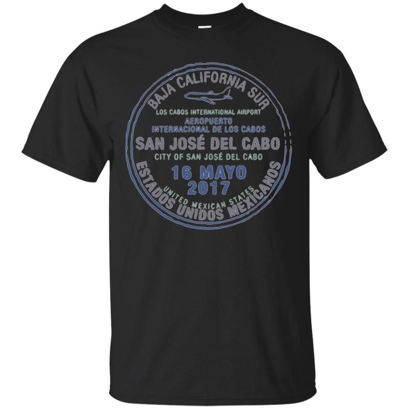 San Jose Del Cabo Passport Stamp Vacation Travel Tee San Jose Del Cabo Passport Stamp Vacation Travel Tee